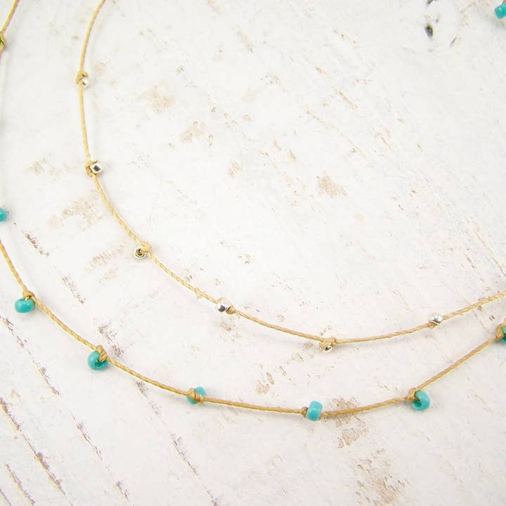Jo Bird Jewelry - Wholesale Beaded/Pearl Necklace - Spectra Necklace