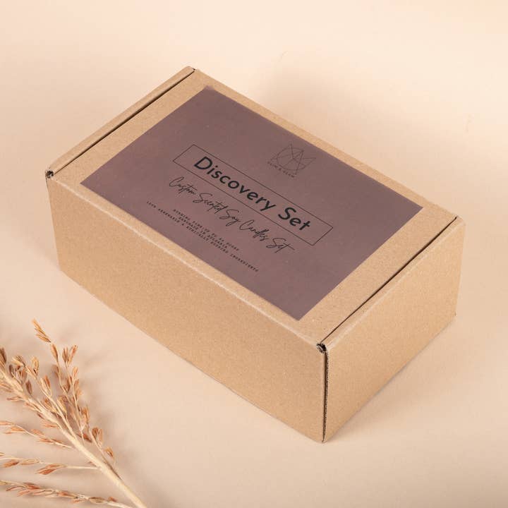 Discovery Set - Build Your Own Candle Gift Box for wholesale by Glim & Glam
