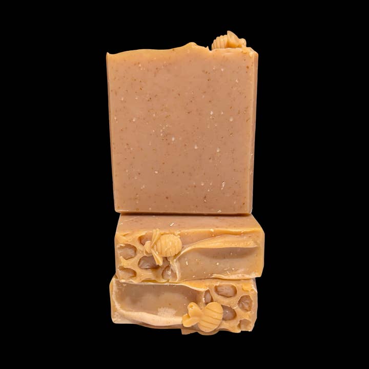 Oatmeal, Honey & Milk Artisan Soap Type 2 for wholesale by Phoenix Bath and Body