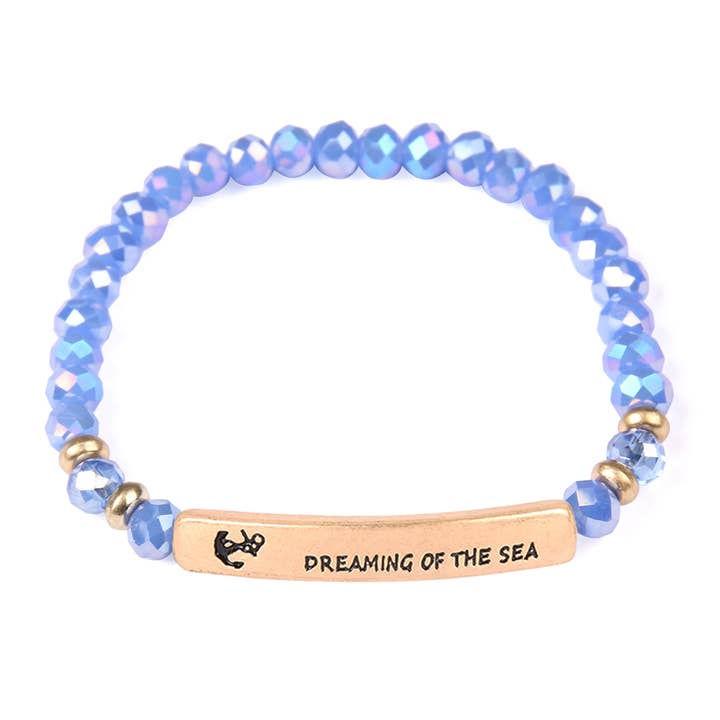83526 - DREAM SEA BAR BEAD BRACELET and other Purchase Wholesale s 836. Free Returns & Net 60 Terms on Faire trending on Faire.