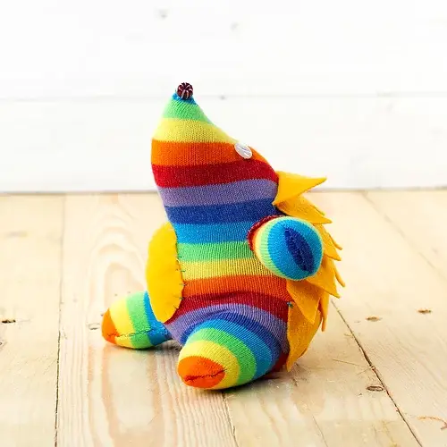 Sock Creatures - Wholesale DIY Craft Kit - Sock Hedgehog Craft Kit1