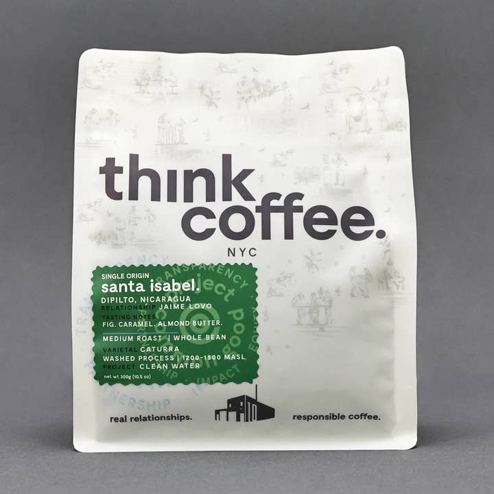 10.5 oz Santa Isabel, Nicaragua Single Origin Coffee for wholesale by Think Coffee
