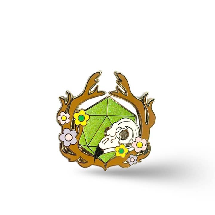 Dungeons & Dragons Role Enamel Pin // Druid for wholesale by Naytendo