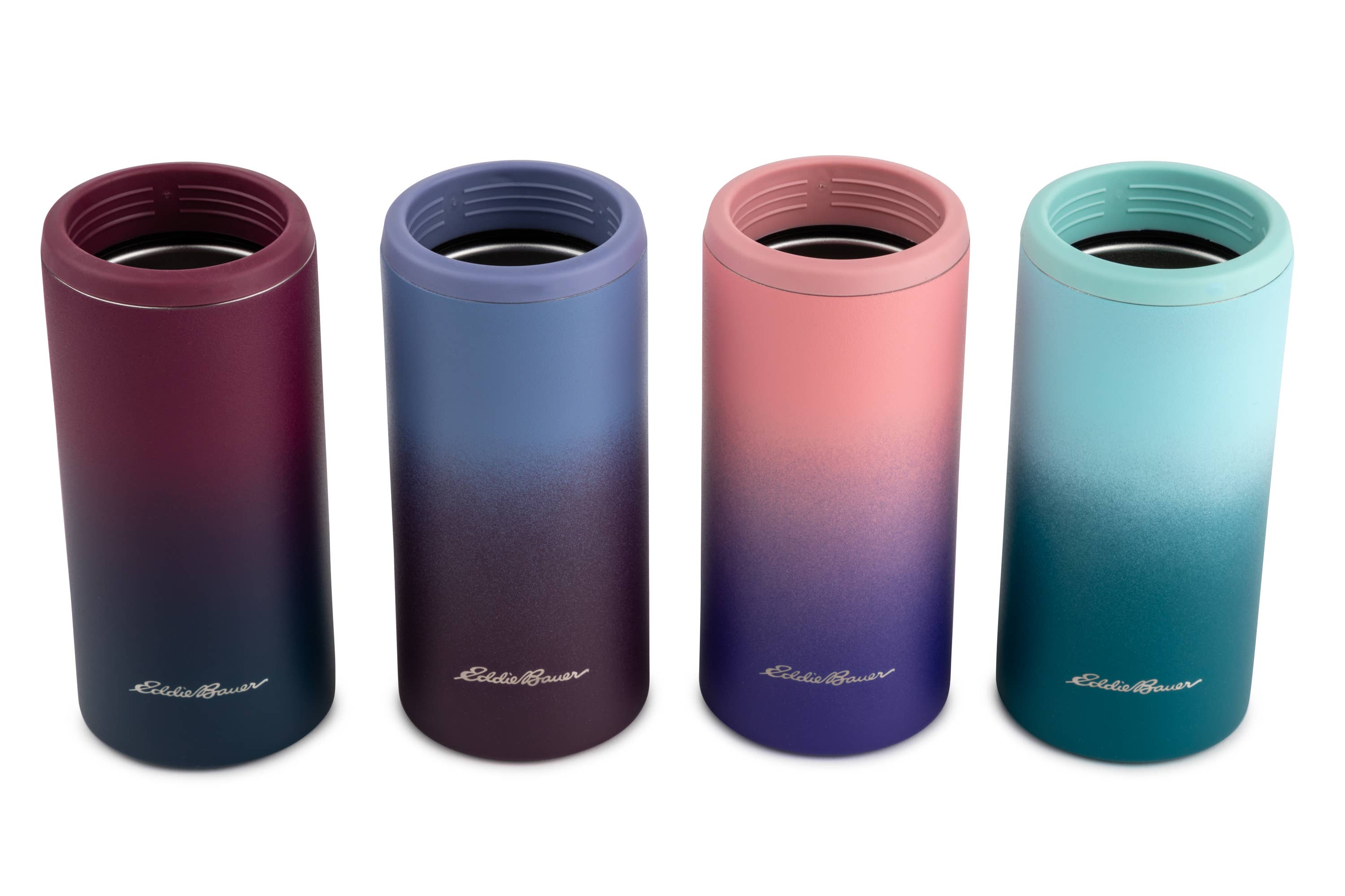 Core Home - Wholesale Drink Huggers & Koozies - 12oz Slim Can Coolie – Assorted Powder Ombre1