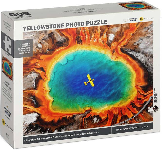 Photo Puzzle: Yellowstone: 500 Pieces for wholesale by Pediment Publishing