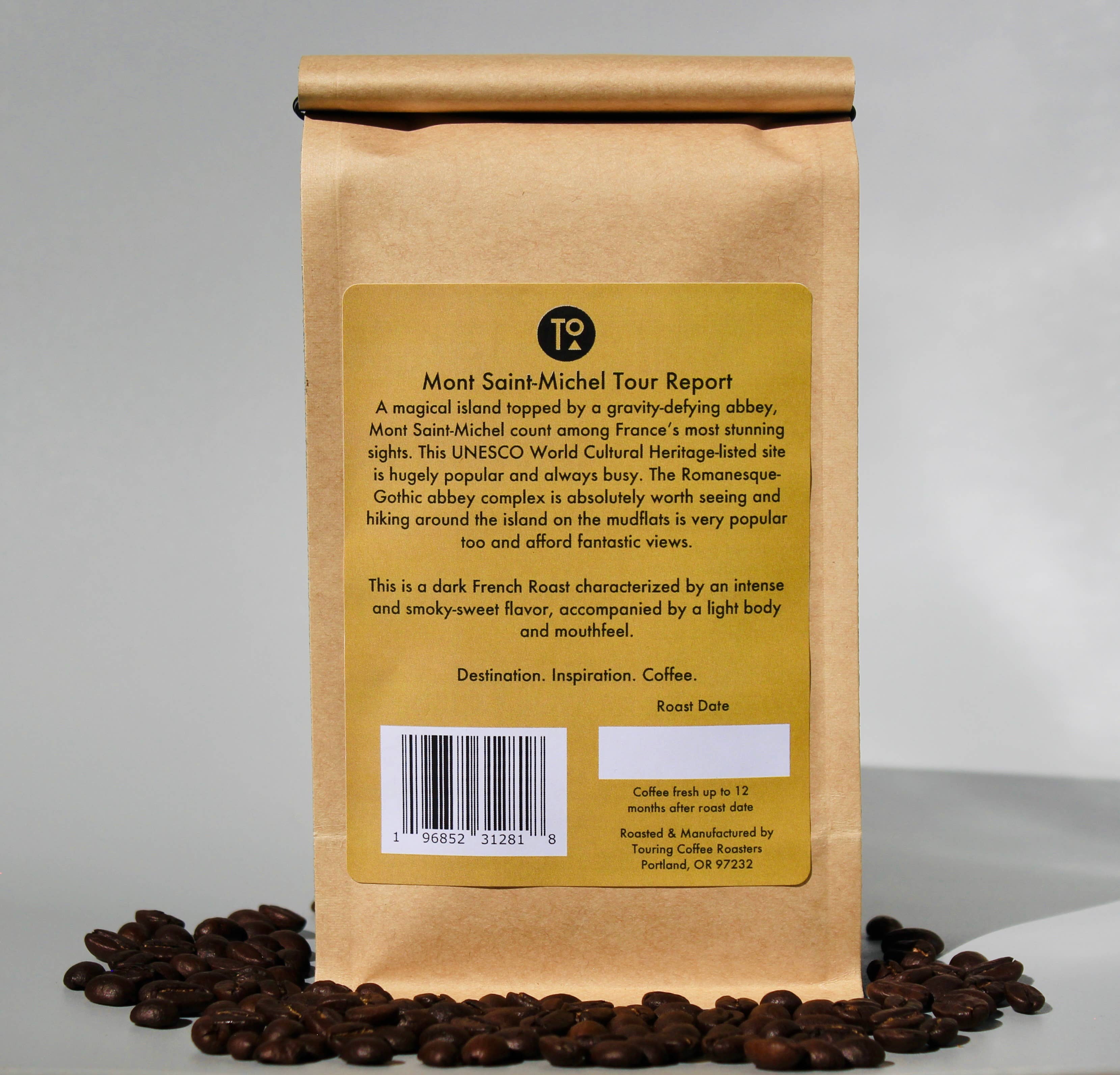 Touring Coffee Roasters – Engroshandel Kaffebønner – Mont St. Michel | Franske signaturstegte kaffebønner1