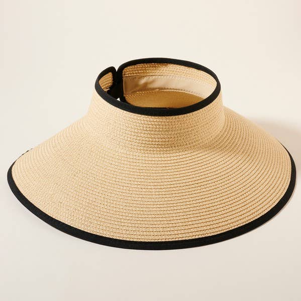 Sun Visor for Wide Brim Straw Roll-Up Hat and other Purchase Wholesale straw visor. Free Returns & Net 60 Terms on Faire trending on Faire.