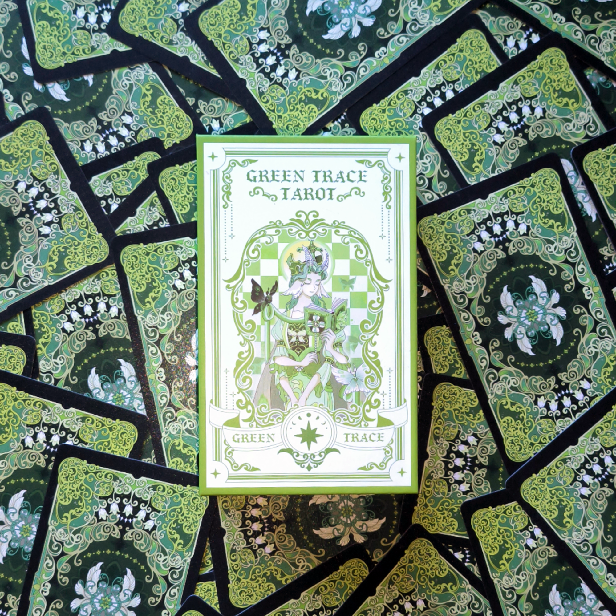 Vermilion Collection - Wholesale Tarot cards - Green Trace Tarot9