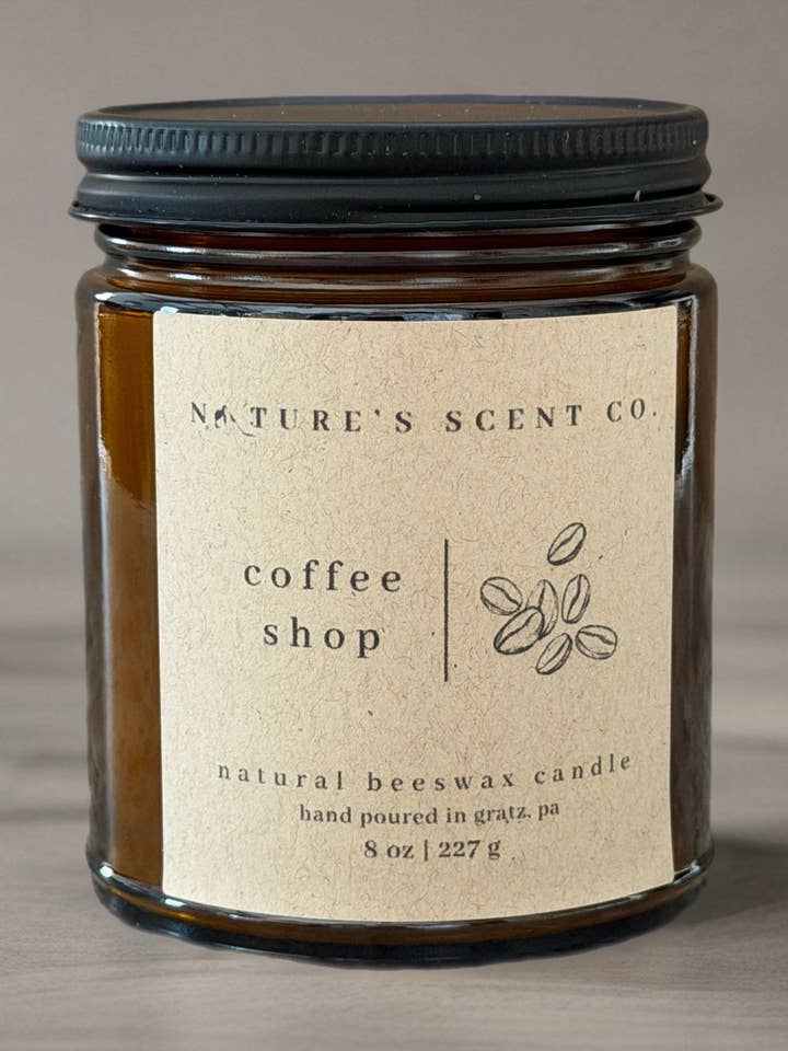 Cafetería | Vela de Cera de Abeja | Todo Natural para venta al por mayor de Nature’s Scent Co