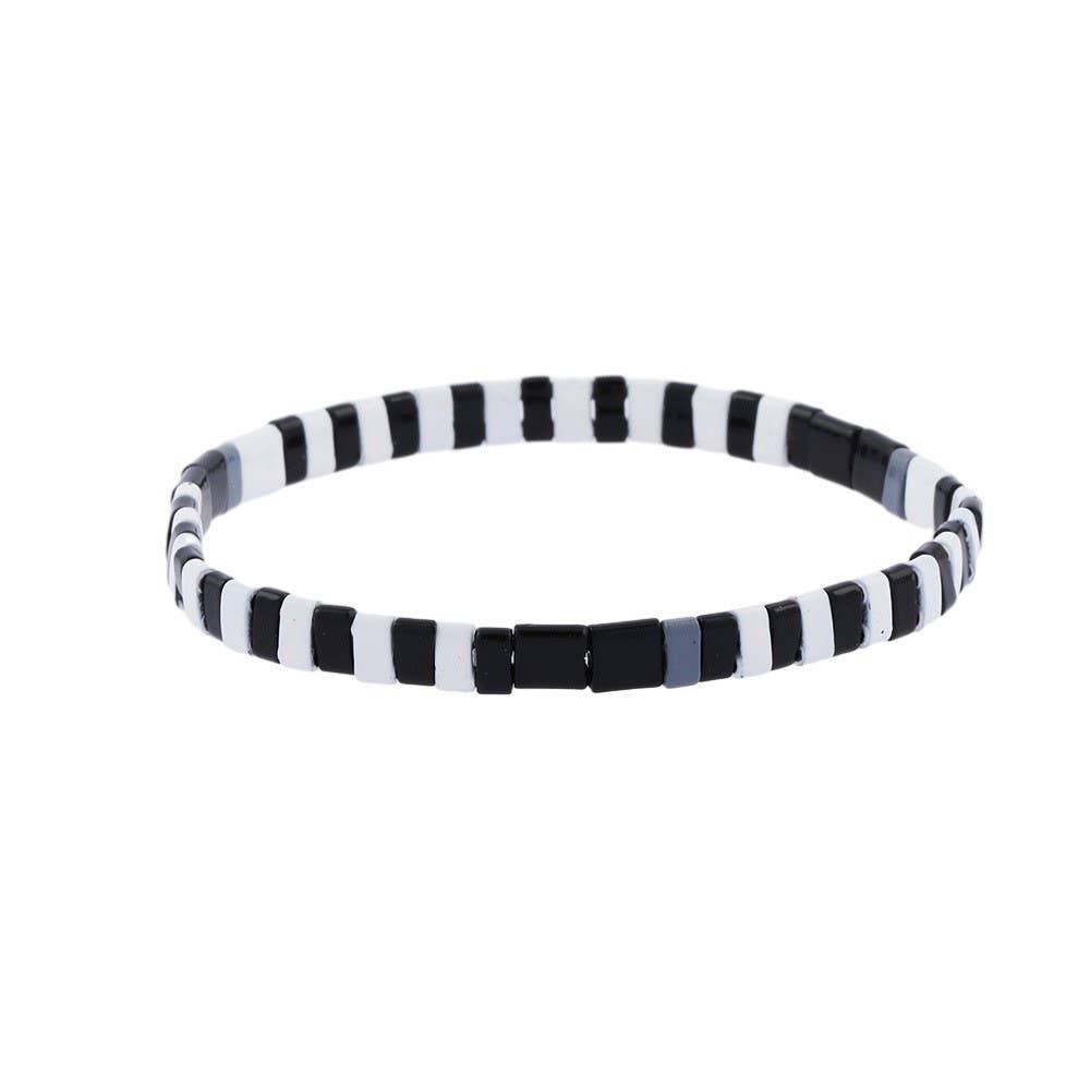 Mio Queena – Engroshandel Perlearmbånd – 5 mm TILA perle armbånd med elastik - BJ7