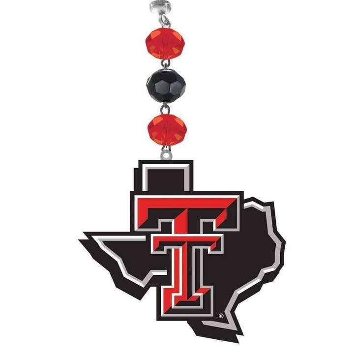 MagTrim - Wholesale Ornament Set - Texas Tech University - Logo Acrylic (set of 3) MAGNETIC ORNAMENT