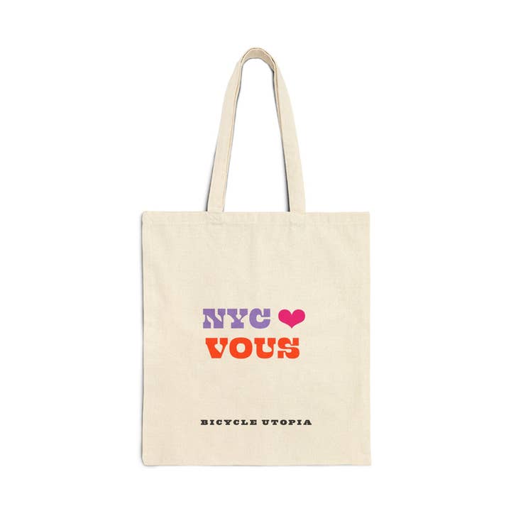 NYC ❤️ You Tas – Frans | Immigrantensolidariteit voor wholesale door Bicycle Utopia