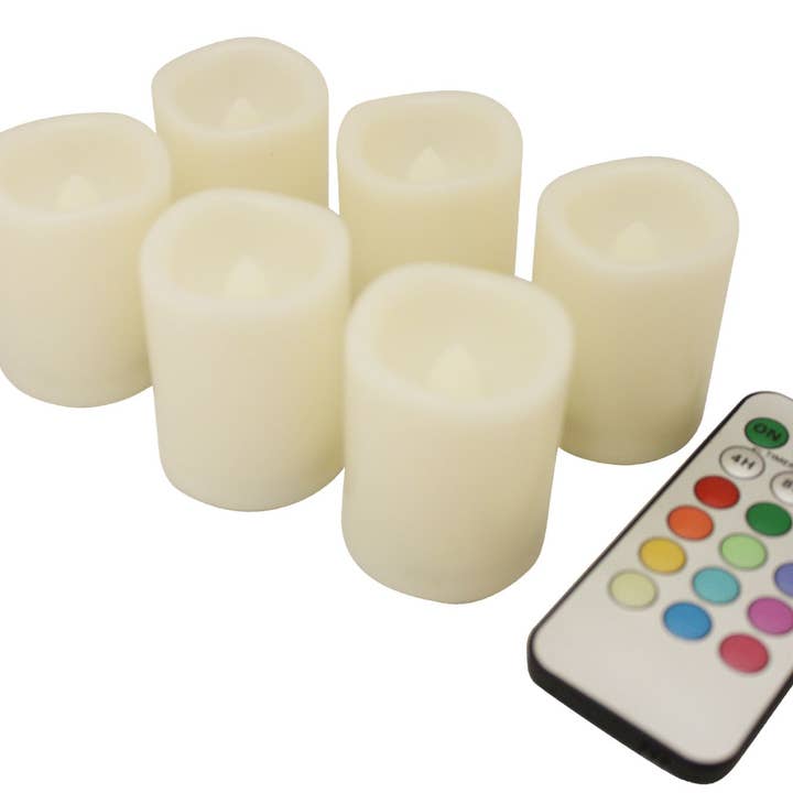 EcoGecko Indoor/Outdoor Remote Controlled Color Changing Vot for wholesale by EcoGecko