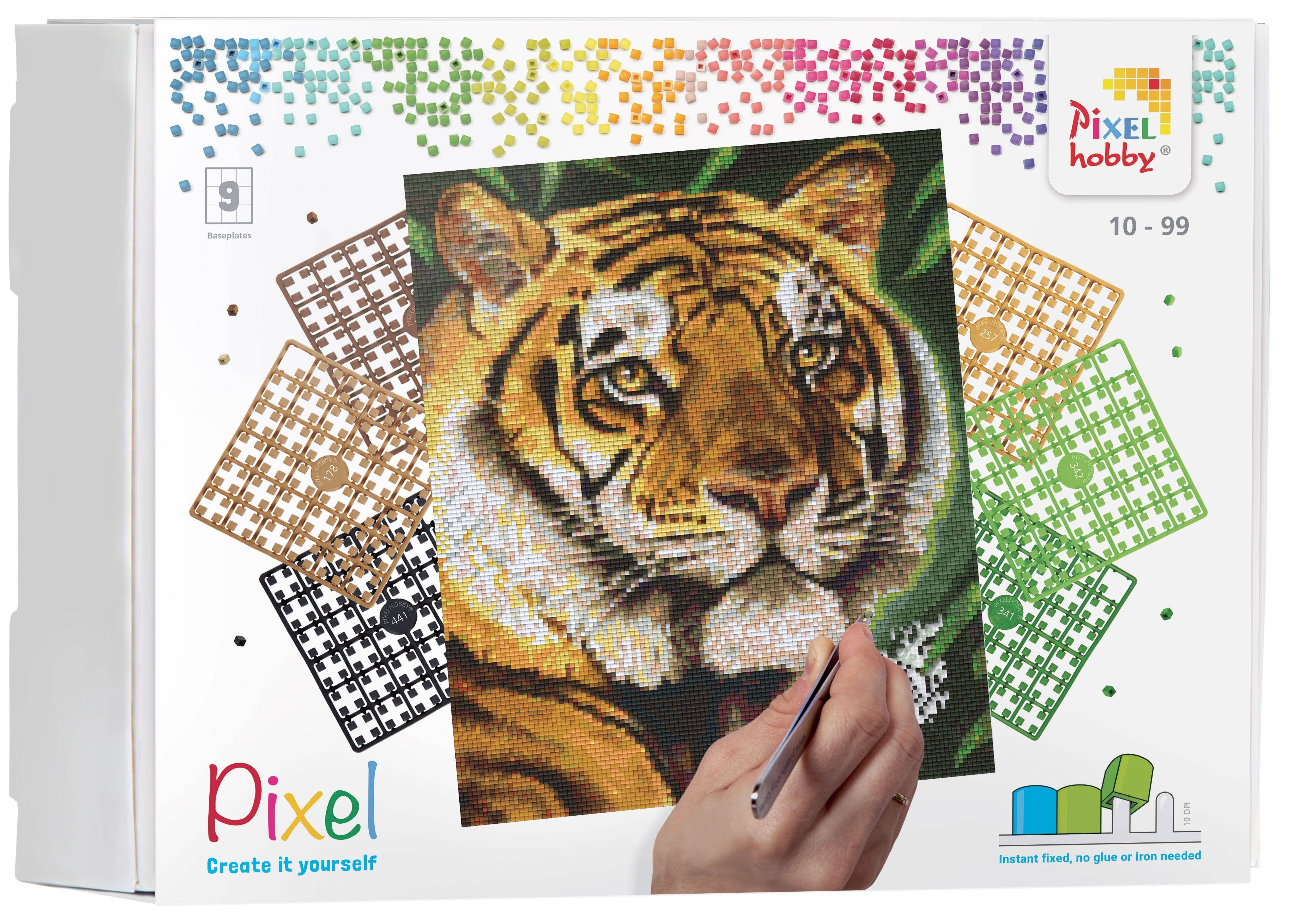 Pixelhobby - Wholesale DIY Craft Kit - DIY Sustainable Art Giftset | Pixel Classic 9 Baseplate Kit1