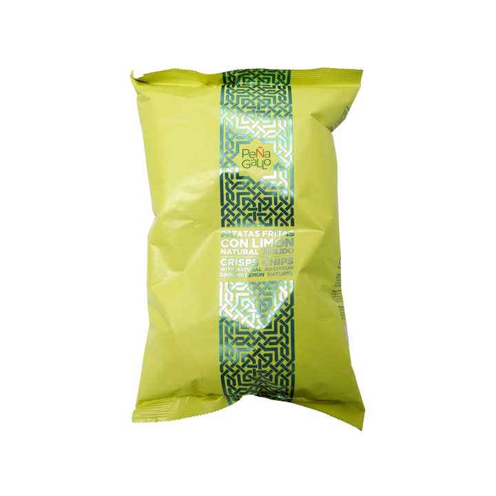 Alta Gama Foods - Vendita all'ingrosso Patatine - Peñagallo - Spagna - Patatine al Limone - 120 g