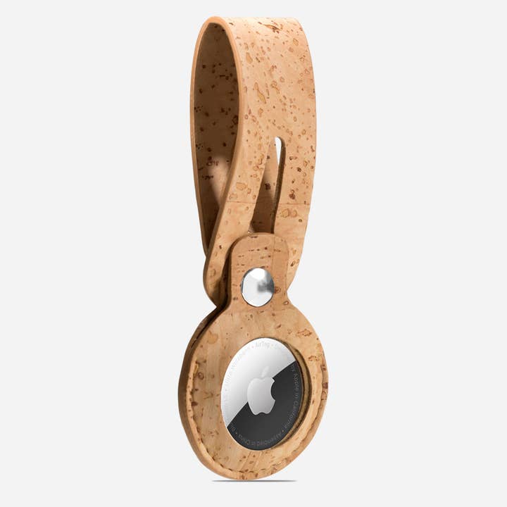 Keychain Loop for Apple Airtag Cork for wholesale by Corkor