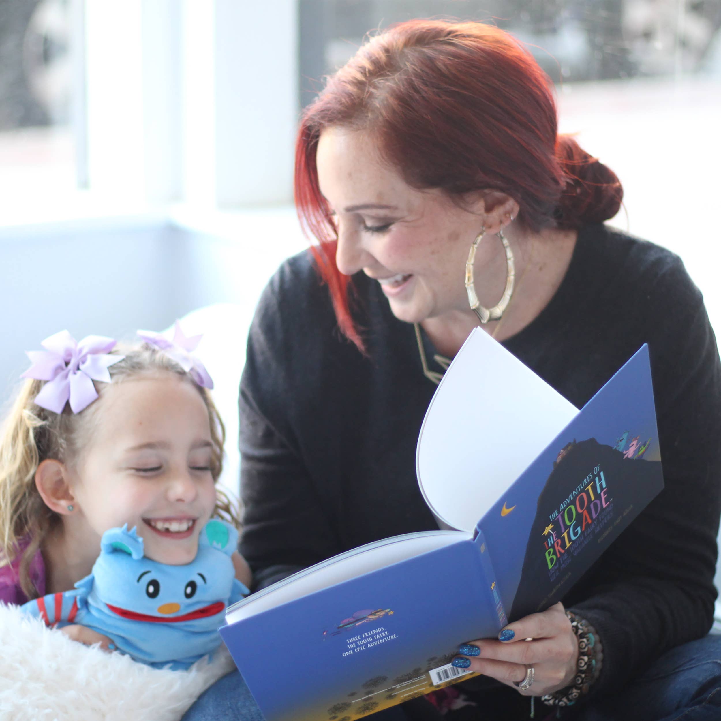 The Tooth Brigade - Wholesale Stuffed/Plush Toy - Kids & Baby - Blue Monster Tooth Fairy Pillow and Book Gift Stuffed Animal Plush Toy Childrens book5