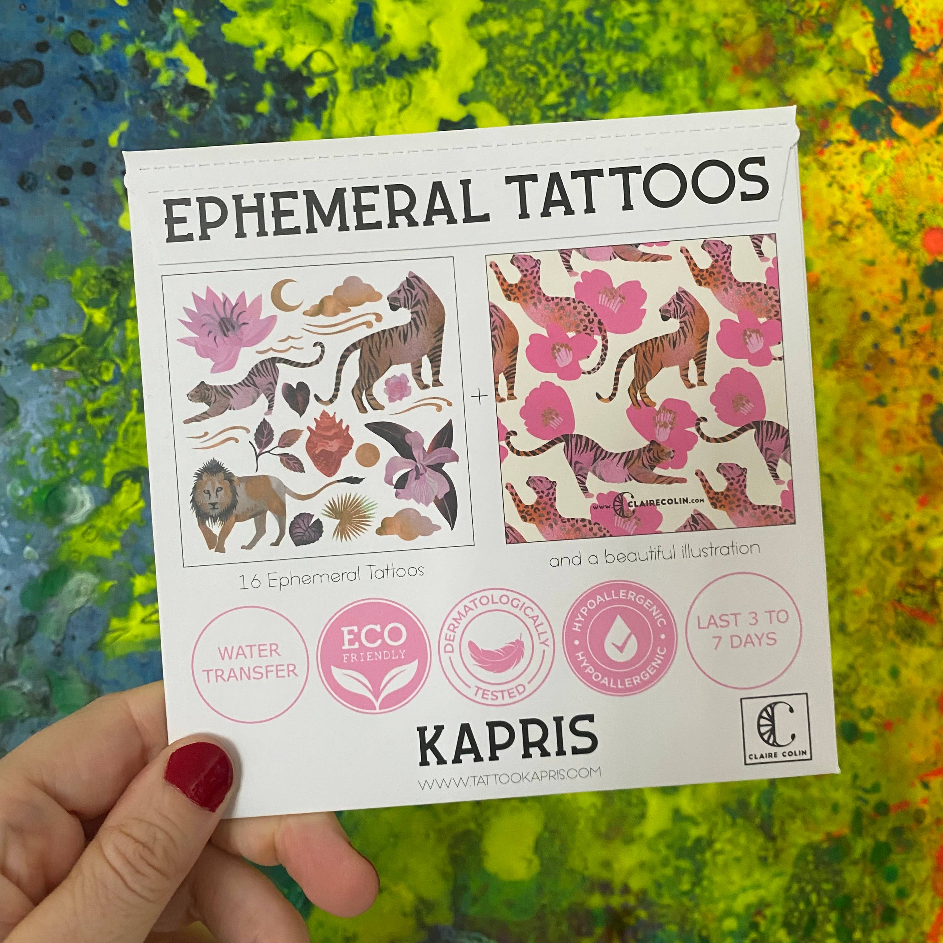 Kapris - Wholesale Temporary Tattoo - Kids - Tatouages temporaires - GOLDEN GARDEN13