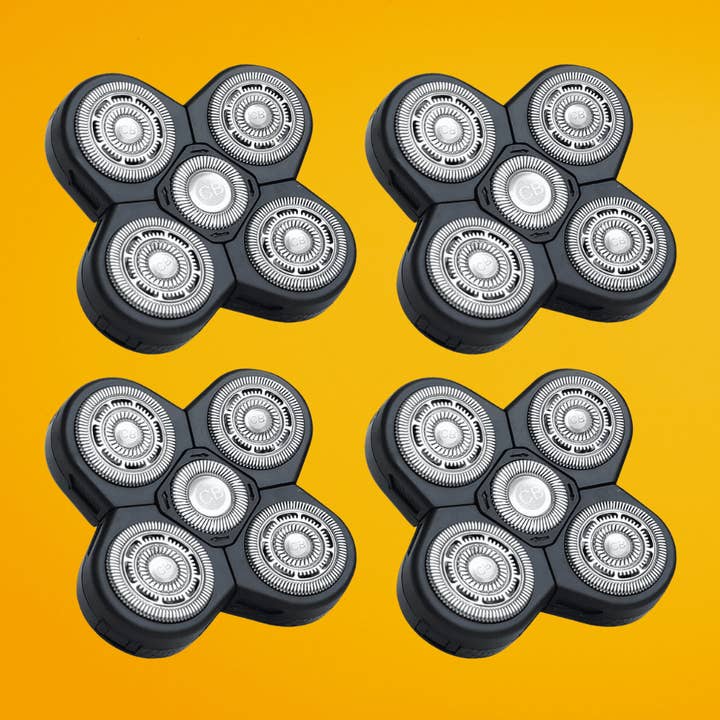 Bald Buddy Textured-Hair Shaving Head – For Coarse and Curly Hair (4 Units) for wholesale by The Cut Buddy