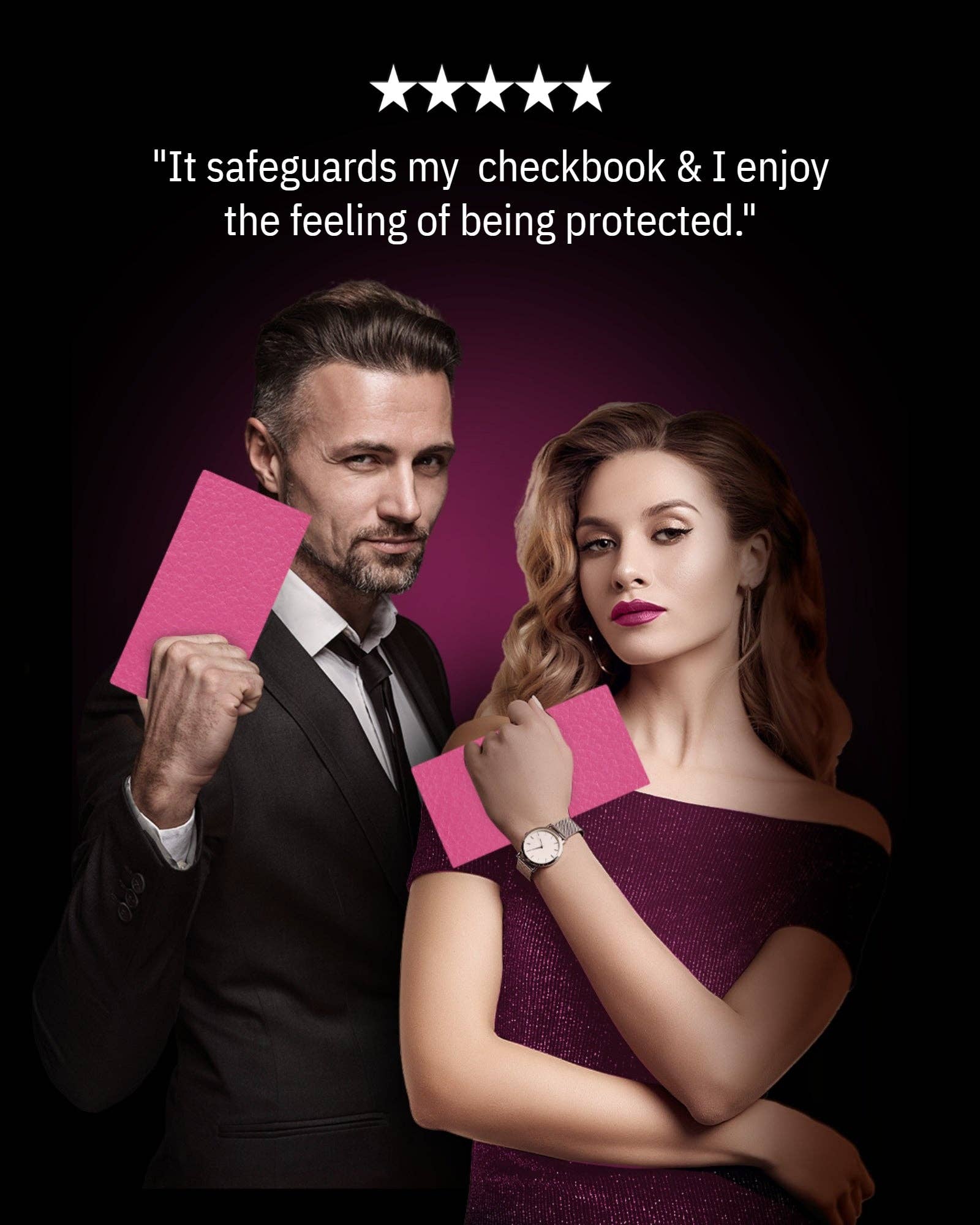 Access Denied Accessories - Wholesale Wallet - Unisex - Genuine Leather Checkbook Cover For Women &Men RFID Blocking46