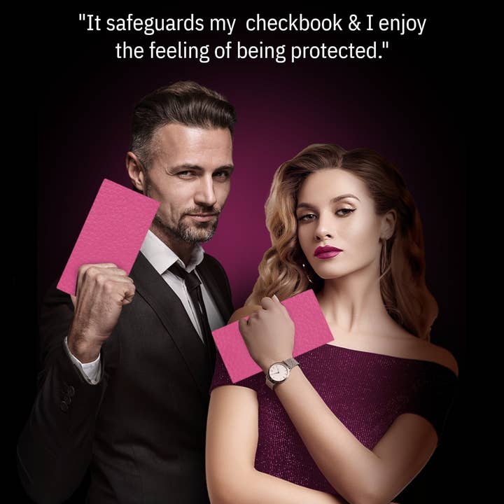 Access Denied Accessories - Wholesale Wallet - Unisex - Genuine Leather Checkbook Cover For Women &Men RFID Blocking46