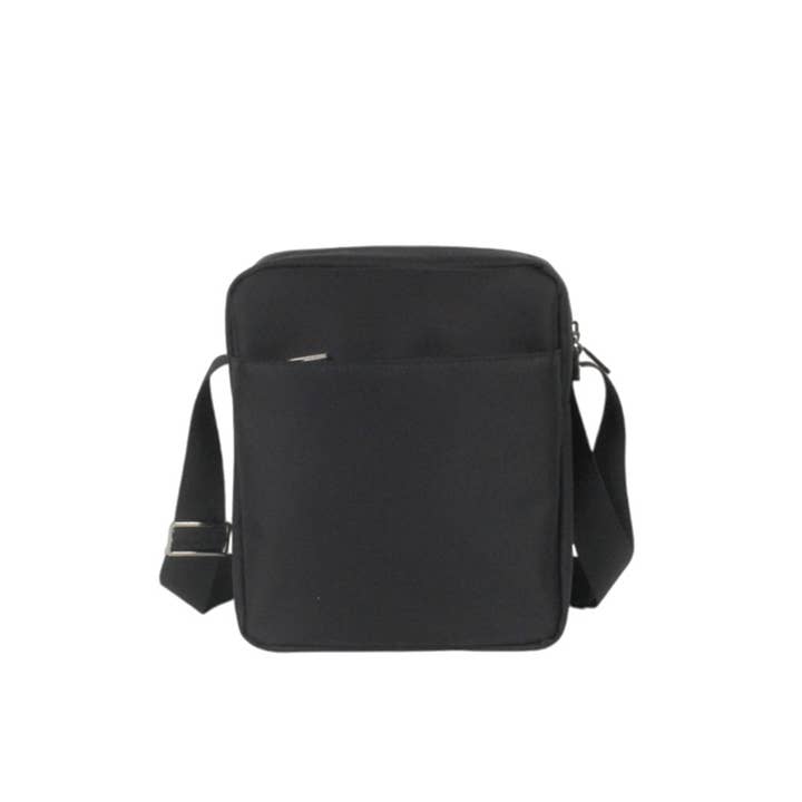 Black MEN'S SHOULDER BAG, NYLON for wholesale on Faire2