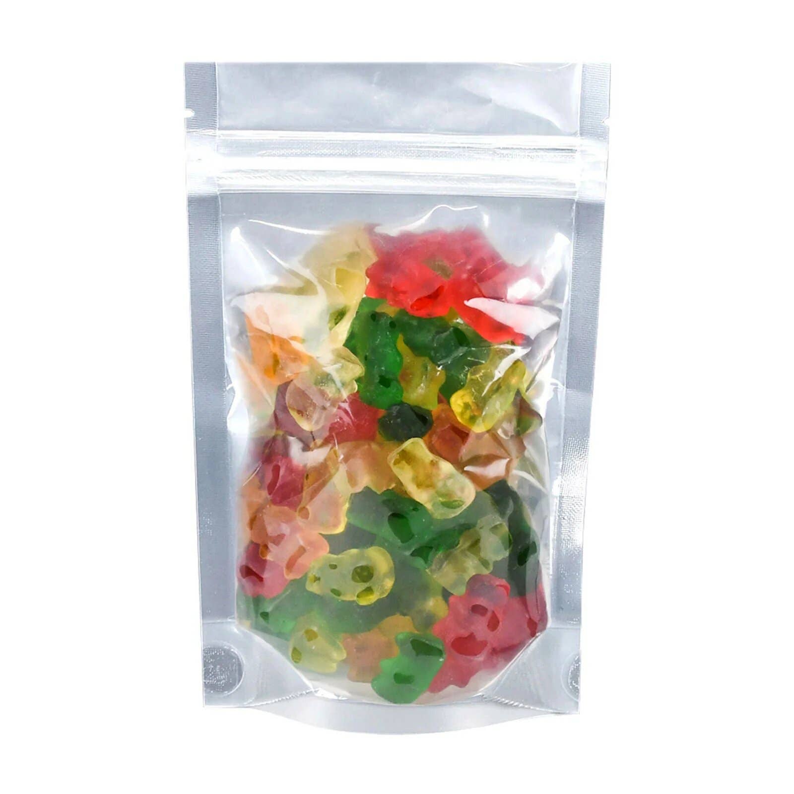 Human Objects® - Vente Sachet de conservation/film alimentaire - Sac en mylar Tear Notch, blanc transparent, 1 oz3