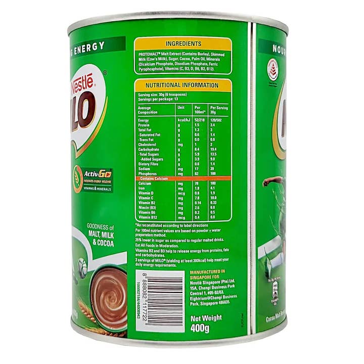 Aiva Products - Wholesale Hot Cocoa Mix/Kit - Nestle Milo Chocolate Malt Beverage Mix1