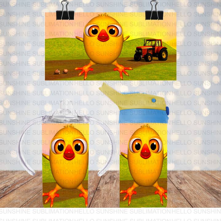 Chick Børne Tumbler/Sippy Cup for engroshandel hos Hello Sunshine Boutique