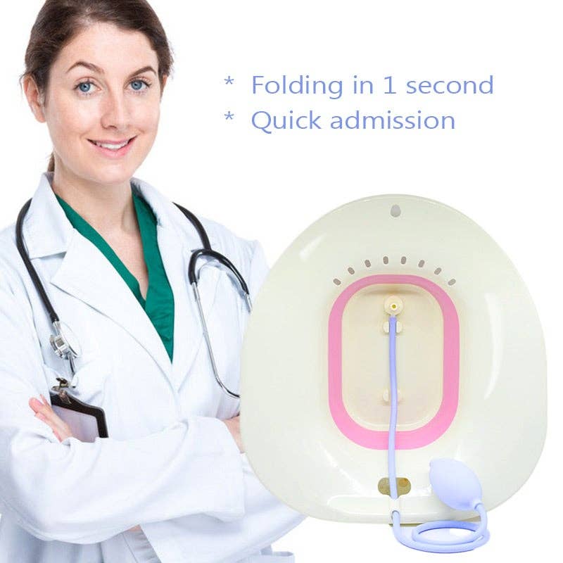 VIGOR - Wholesale Bath & Body Set - Sitz Bath With Hand Flusher & Nozzle(Irrigation System)2