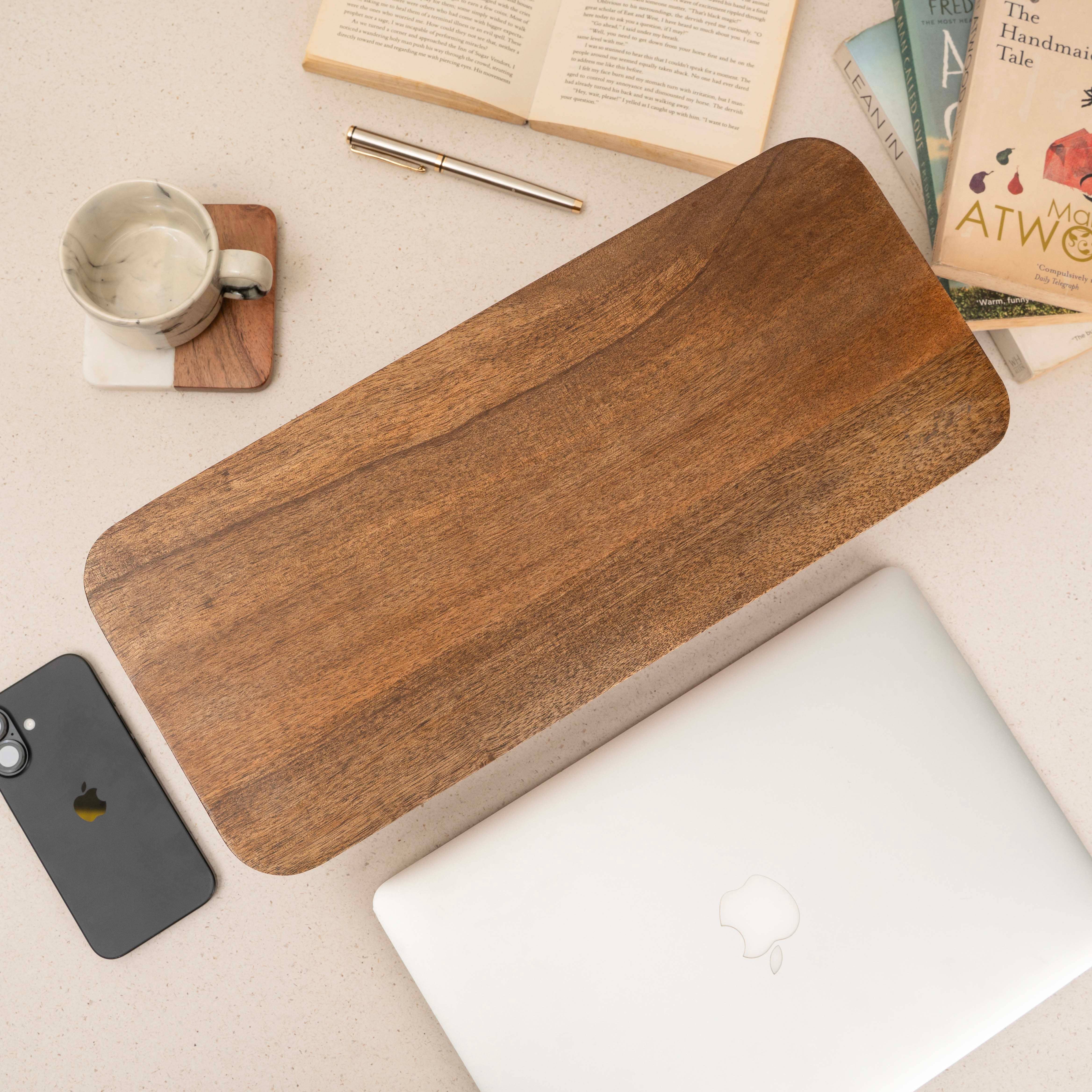 LuxeDesigns Co LLC – wholesale Desk organiser – Cable Management Box - Natural Wood12