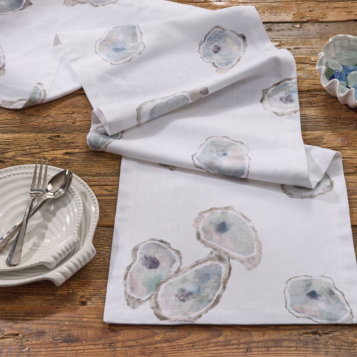 Split P - Wholesale Table Runner - Oyster Bay Runner 72"L1