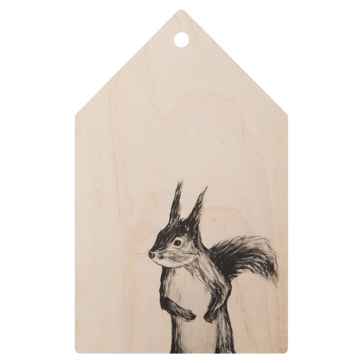 Tabla para cortar con diseño de ardilla para venta al por mayor de Miiko