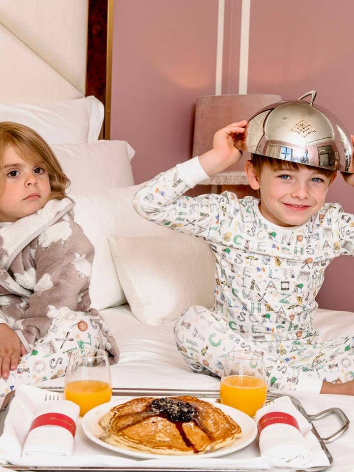 Timo & Violet - Wholesale Sleepwear Set - Kids - The Two Piece Pajama Set - NYC Alphabet Soup