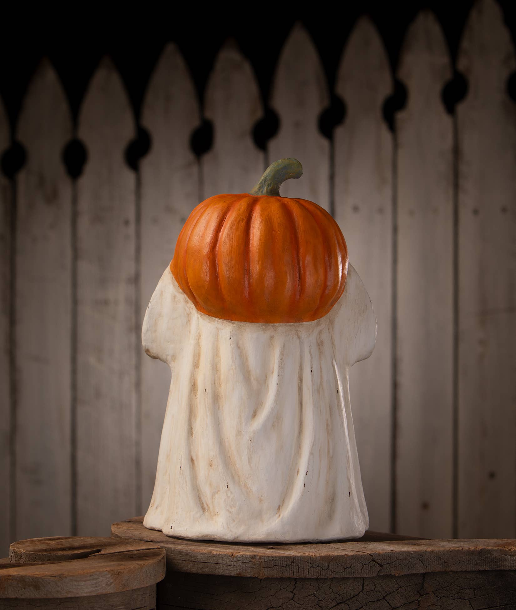 Bethany Lowe Designs - Wholesale Decorative Figurine - Ghost Jack O'lantern2