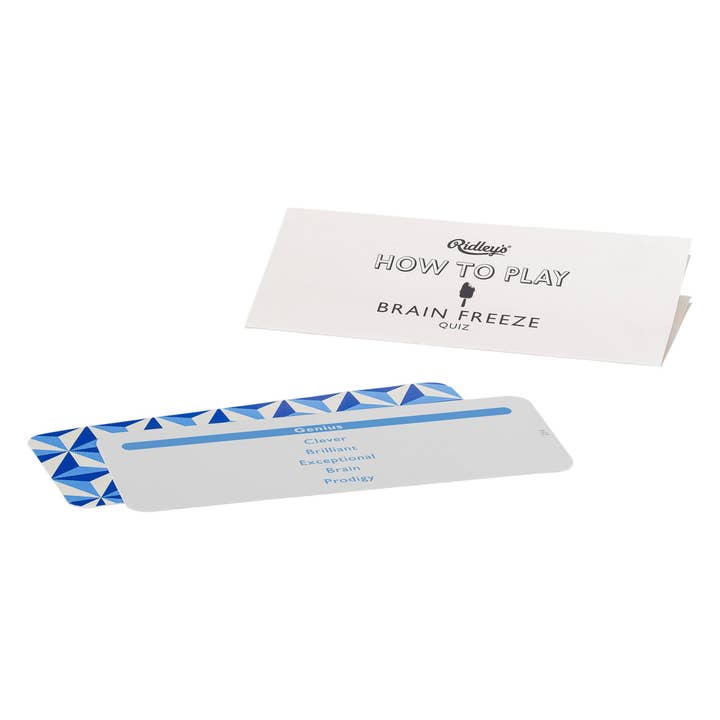 Chronicle Books - Wholesale Card Game - Brain Freeze1