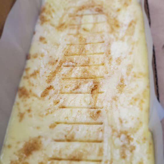 Full Block - Limoncello Liquor Fudge. Pre-Scored 6 Pounds for wholesale by Bavarian Chocolatier & Bakery