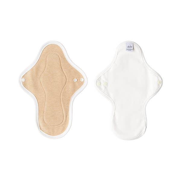JuJu - Wholesale Period Underwear - Women's - Organic Cotton Reusable Pads - (Natural or Black)