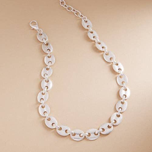 Designature New York - Wholesale Link & Chain Necklace - Handmade Vintage Metal Chain Short Necklace