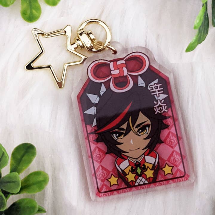 Xinyan - O-mamori Acrylic Charm for wholesale by Sugar Cubed Studios