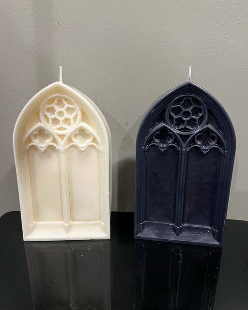 Susan Schomigs Creations - Wholesale Novelty Candle - Church Window Candle0