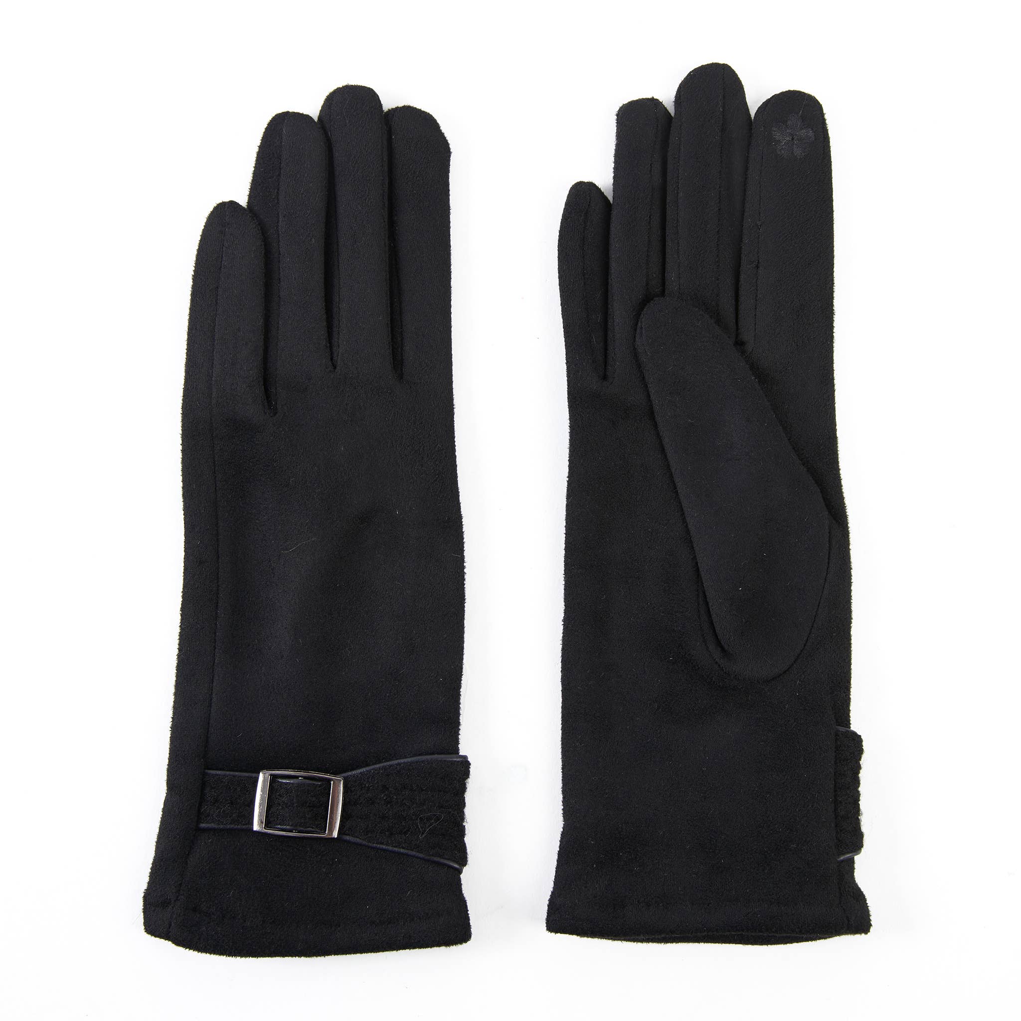 Howard's - Venta al por mayor Guantes - Mujer - Guantes de invierno con puño y cinturón para pantallas táctiles Anna1