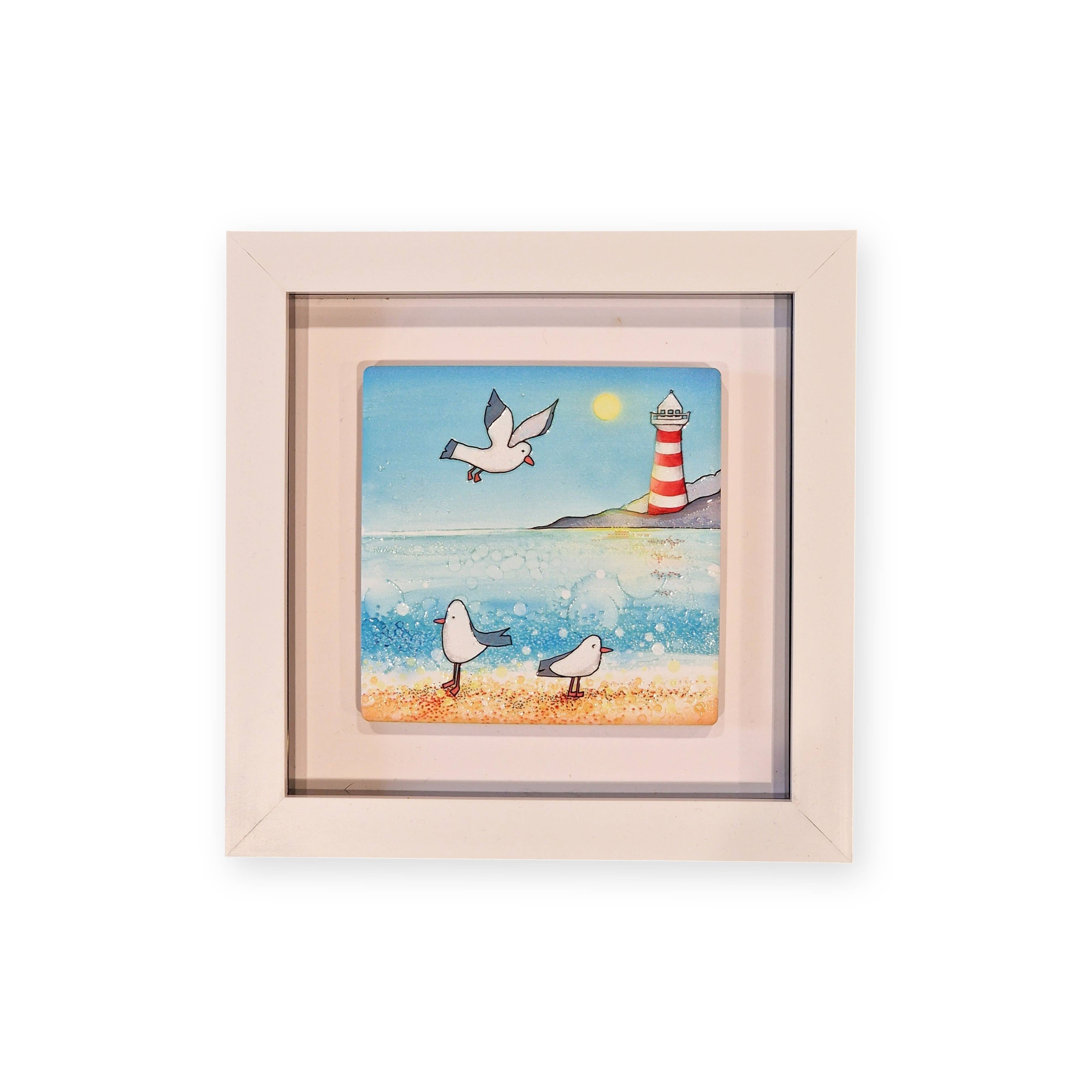 By Jo Crafts – wholesale Art print – 97-SP Seagull Lighthouse Small Picture7