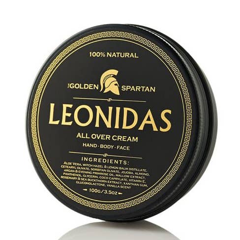 Leonidas All Over Cream for wholesale by The Golden Spartan