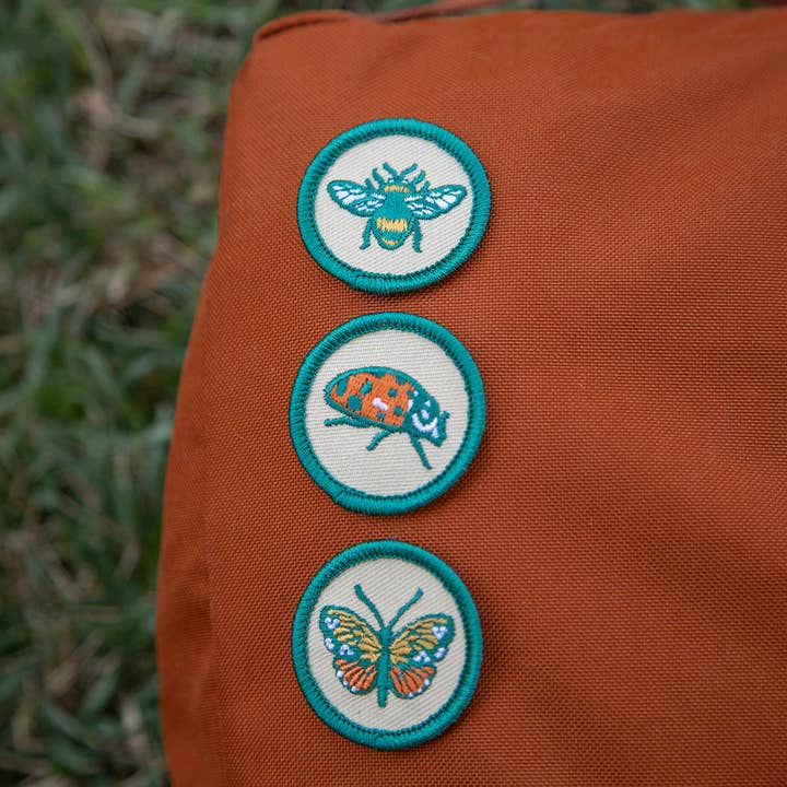 Mustard Beetle - Wholesale Patch - Iron on Patch: Insect Badges