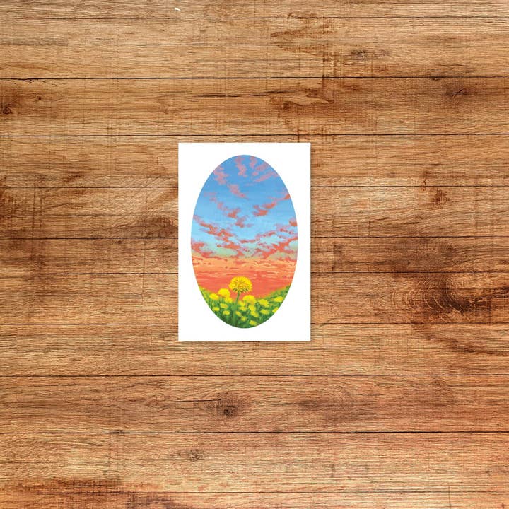 Dandelion (Fine Art Print) for wholesale by Zoe Mae Art LLC