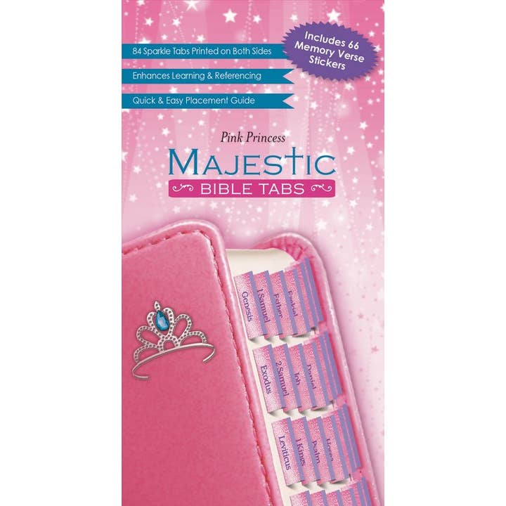 Princess Bible Tabs for wholesale by Hachette Book Group