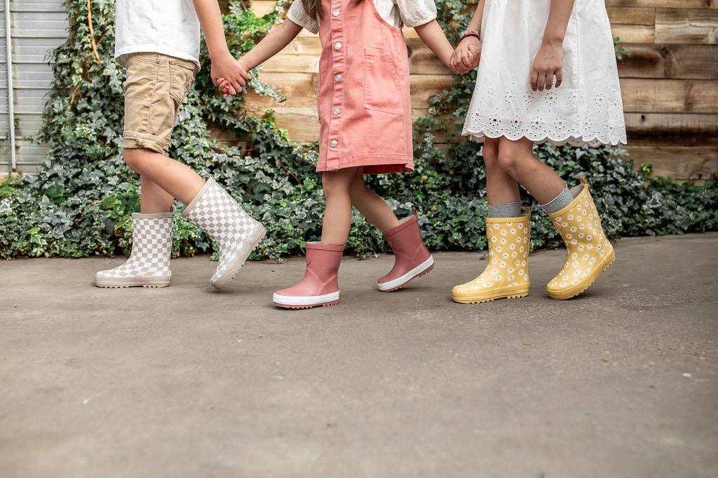 Modern Piggy - Wholesale Rain Boots - Kids - Raspberry | Children's Rain Boot9
