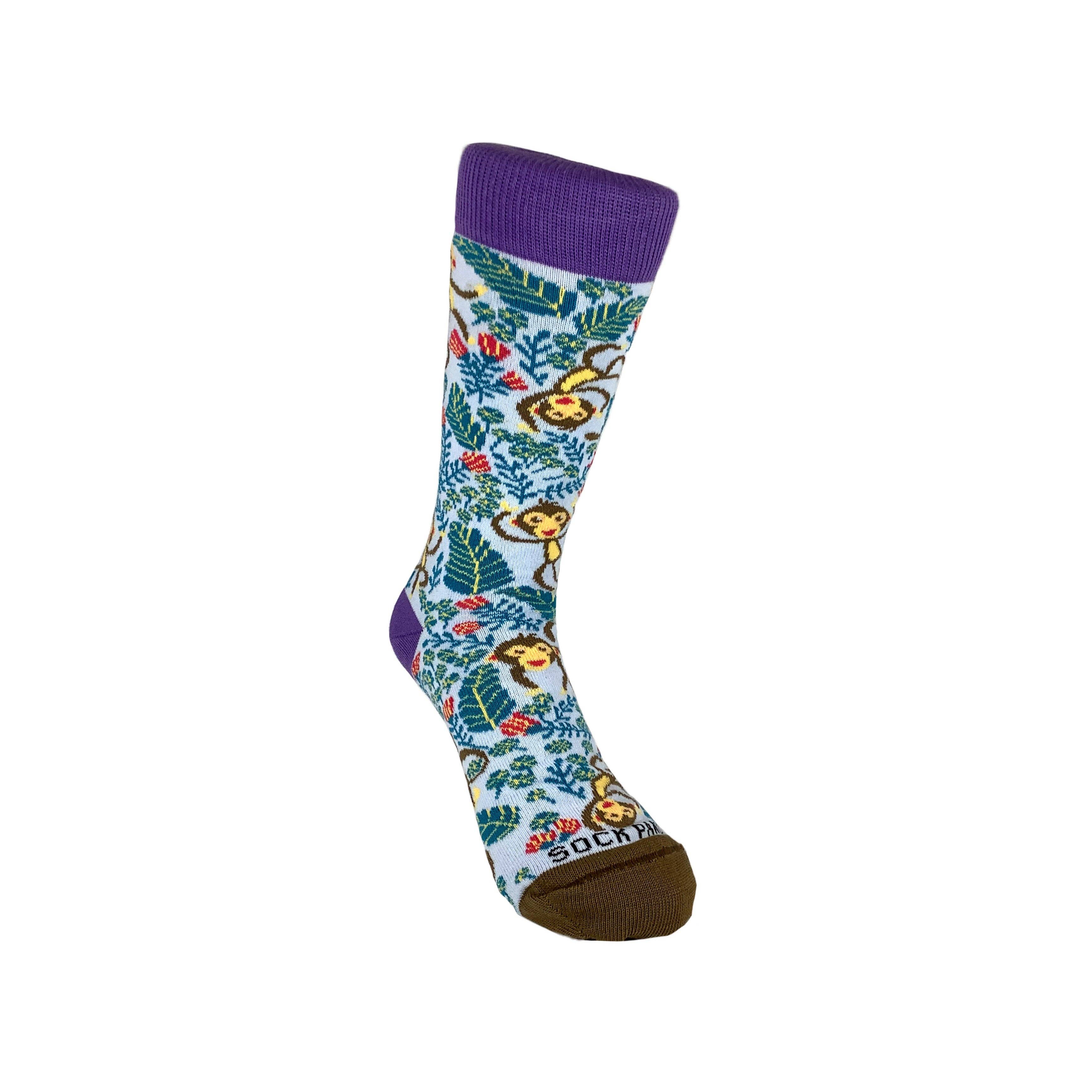Sock Panda - Venta al por mayor Calcetines - Unisex - Calcetines Monkey Playing de Sock Panda (adulto pequeño)3