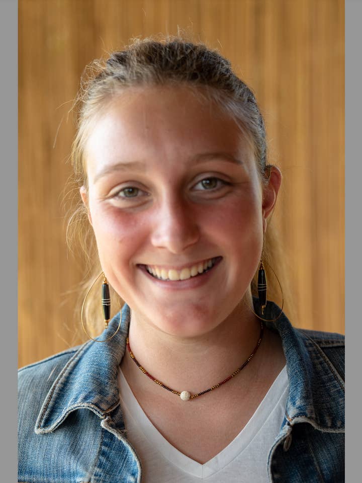 Lava Bead Necklace for wholesale by Grain of Rice Project